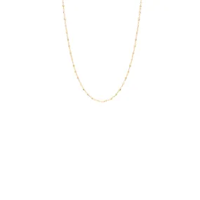 14k Square Bead Chain