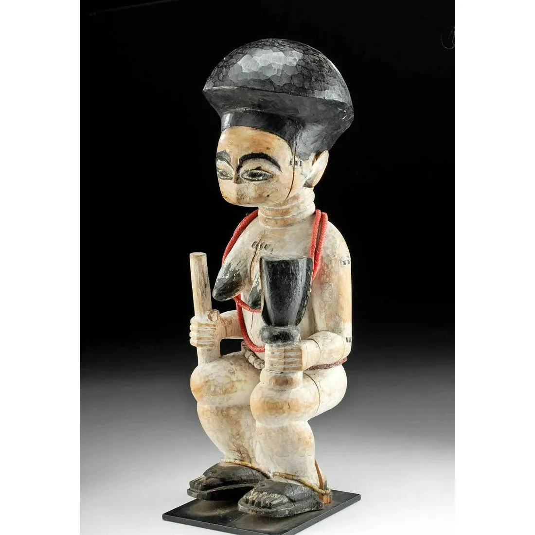 Akan Female Fertility Shrine Figure, Ghana #684