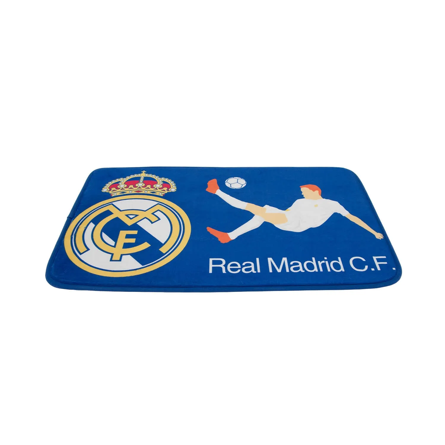 Alfombra Azul Dormitorio Real Madrid