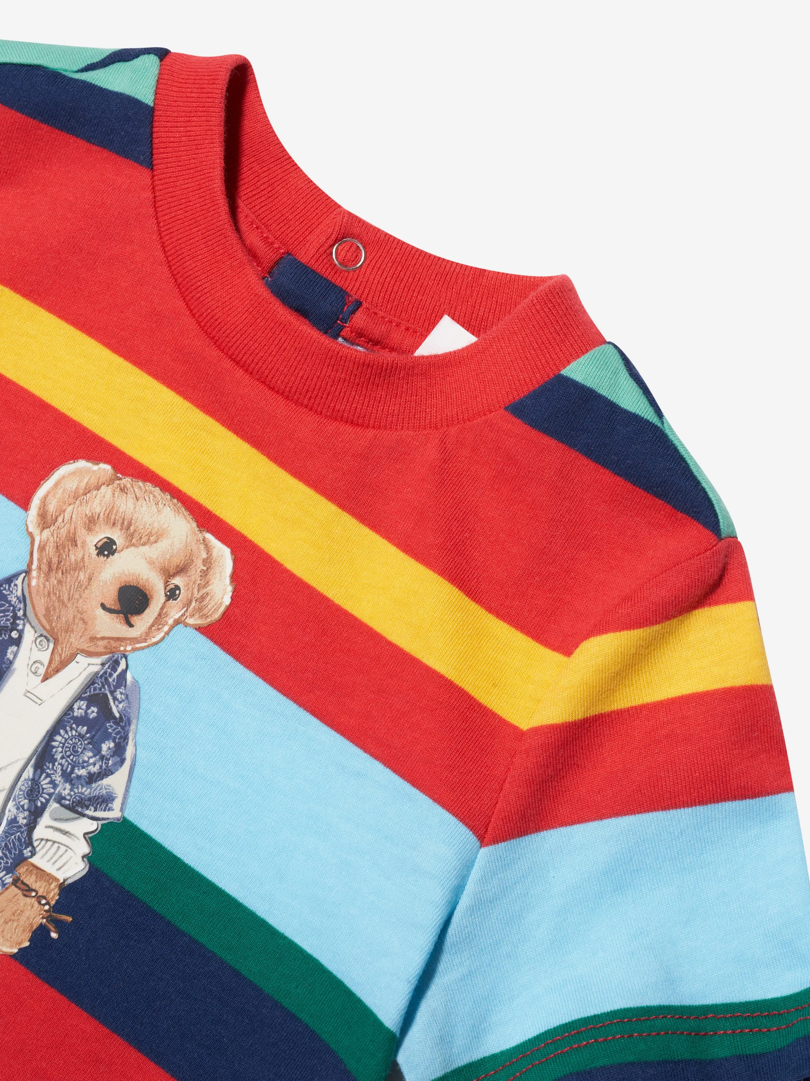 Baby Boys Bear Shortall in Multicolour