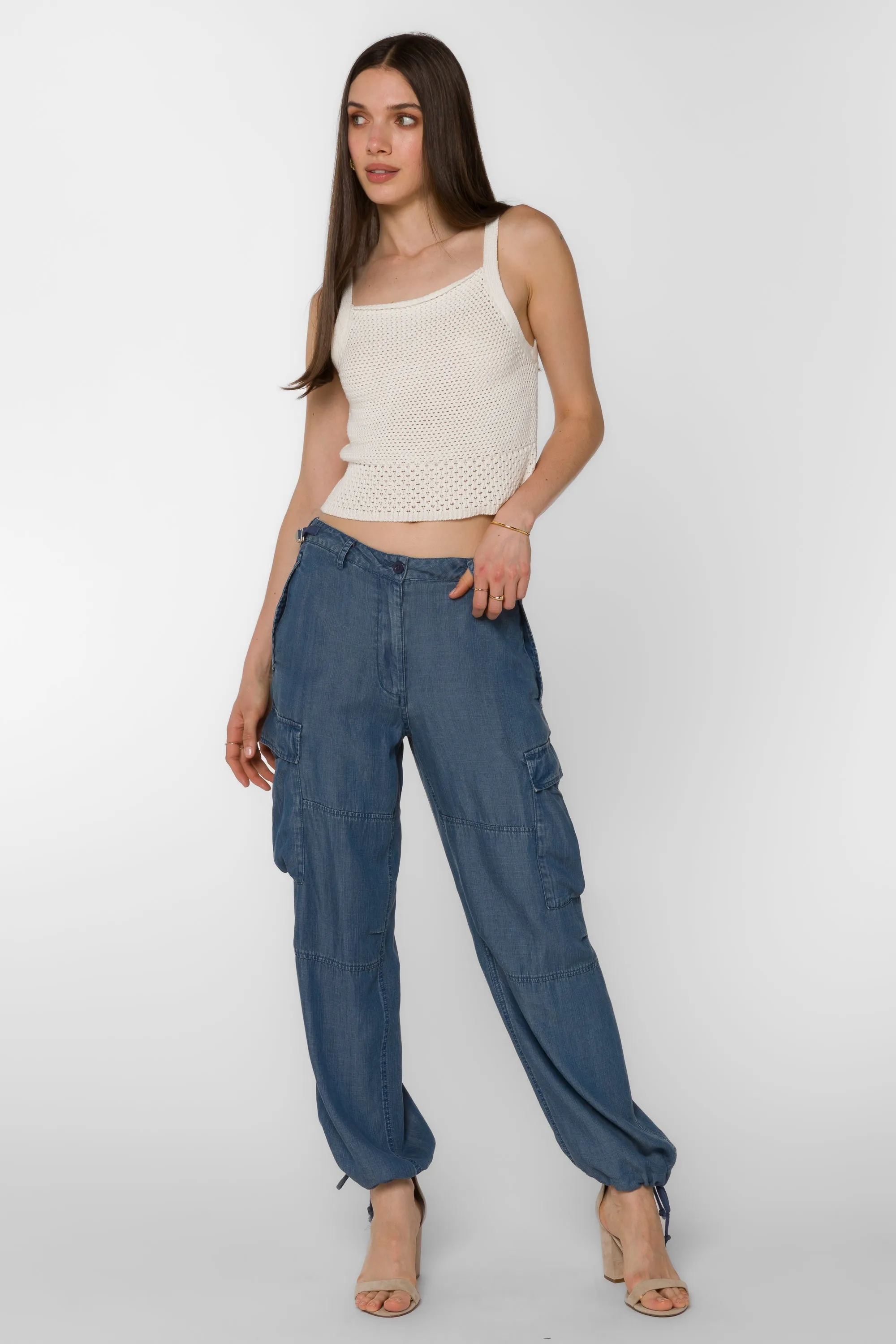 Baylor Calva Blue Pants