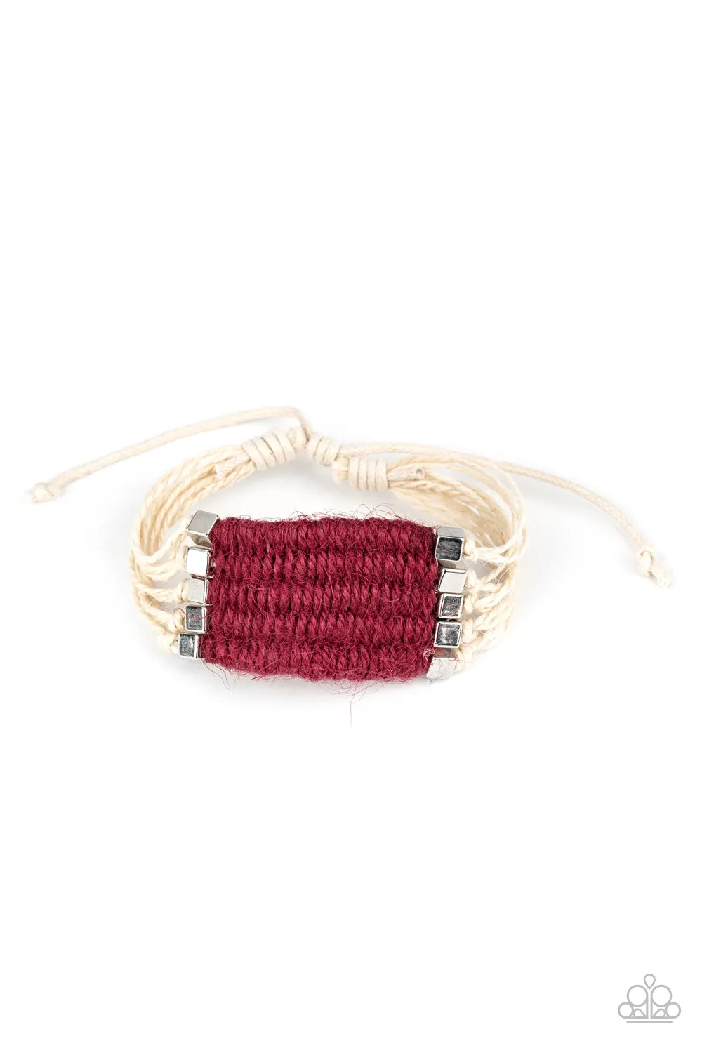 Beachology - Red Paparazzi Bracelet