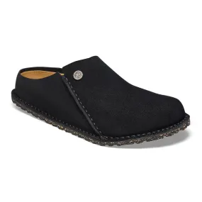 BIRKENSTOCK Women's Zermatt Premium Suede Leather (Black Narrow Fit)