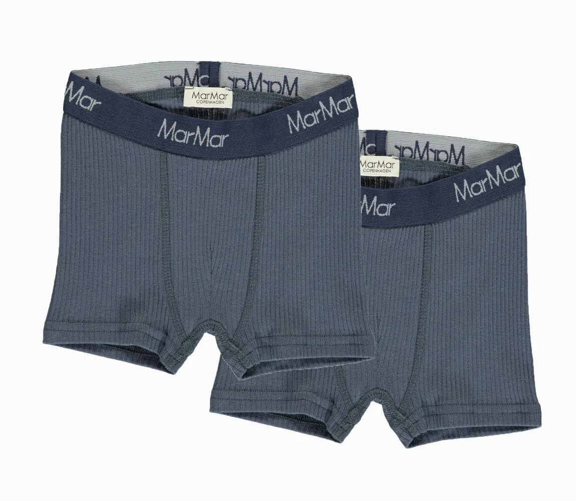 Boxershorts 2er Pack blue