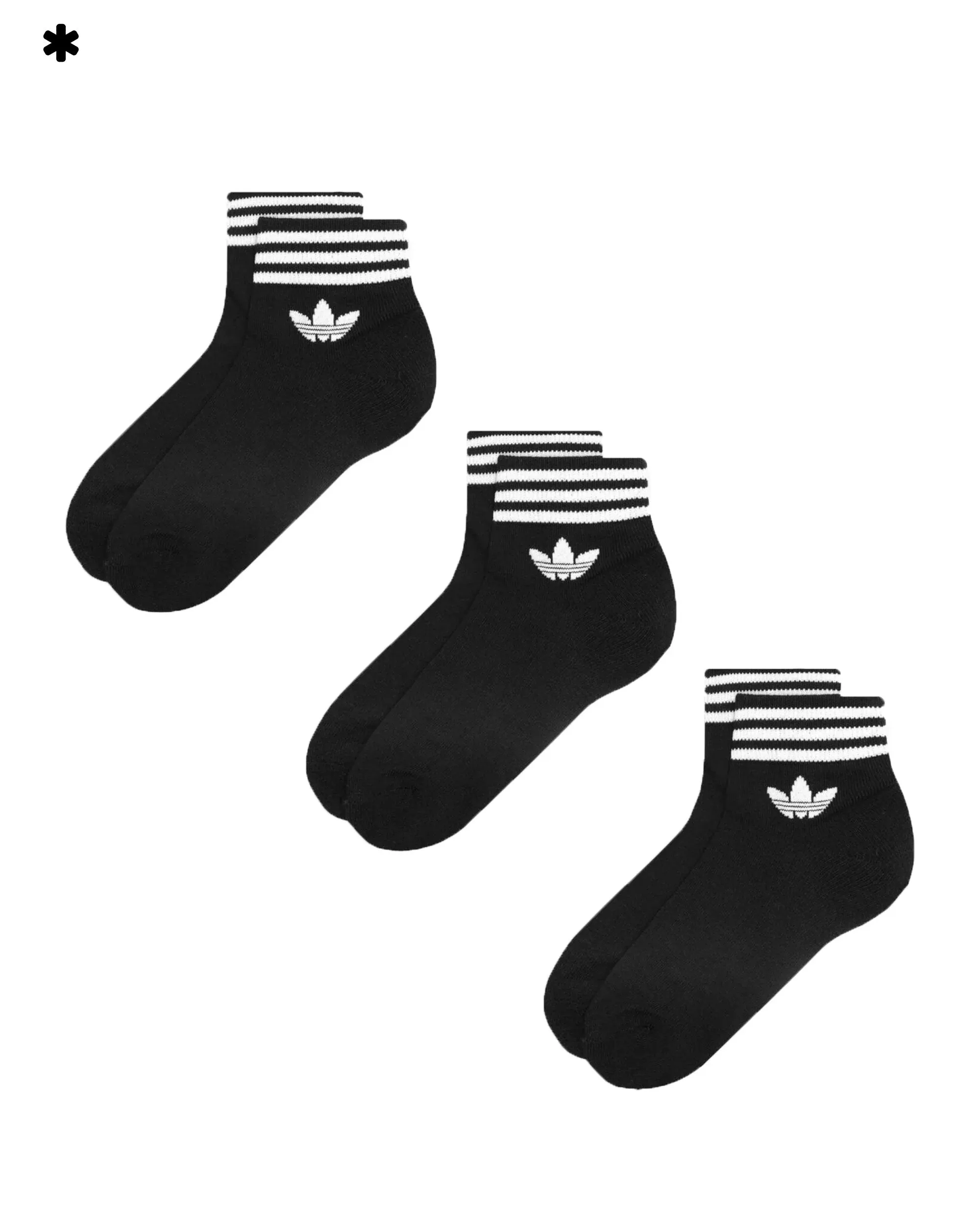 Calzini Adidas tref ank trefoil calzino corto