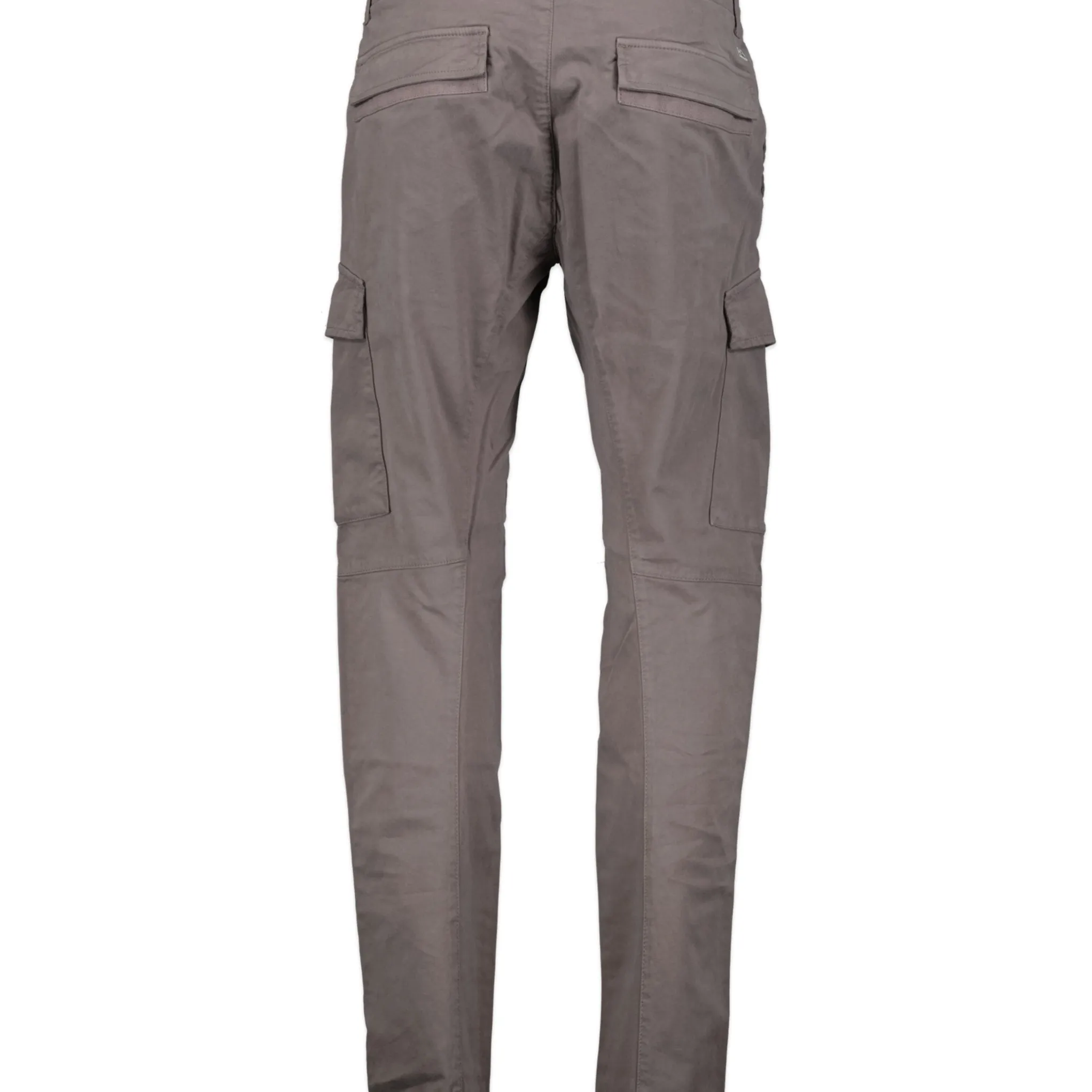 CP COMPANY Stretch Sateen Zip Pocket Cargo Pants Grey