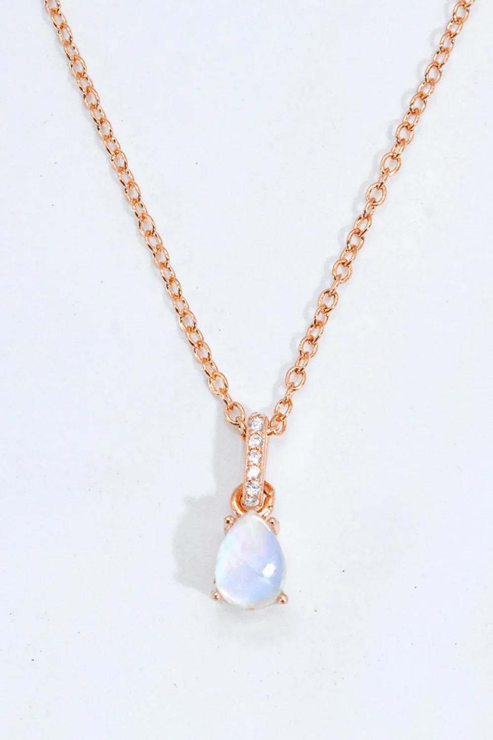 Drops For Days Moonstone Necklace