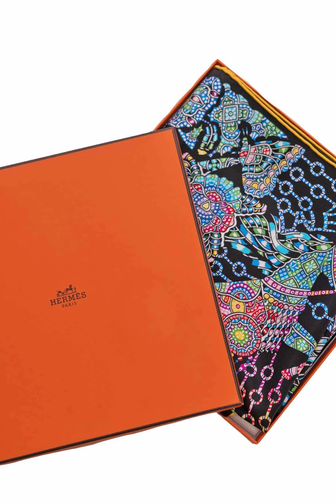 Hermes La Legende de la Fore Scarf