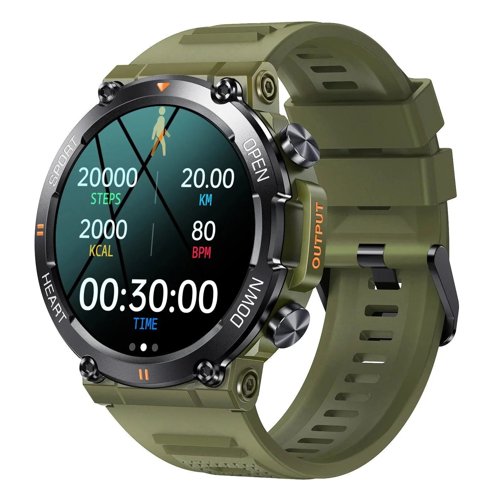 ISW205 Men's Women's Sport Smartwatch: Your Active Lifestyle Companion