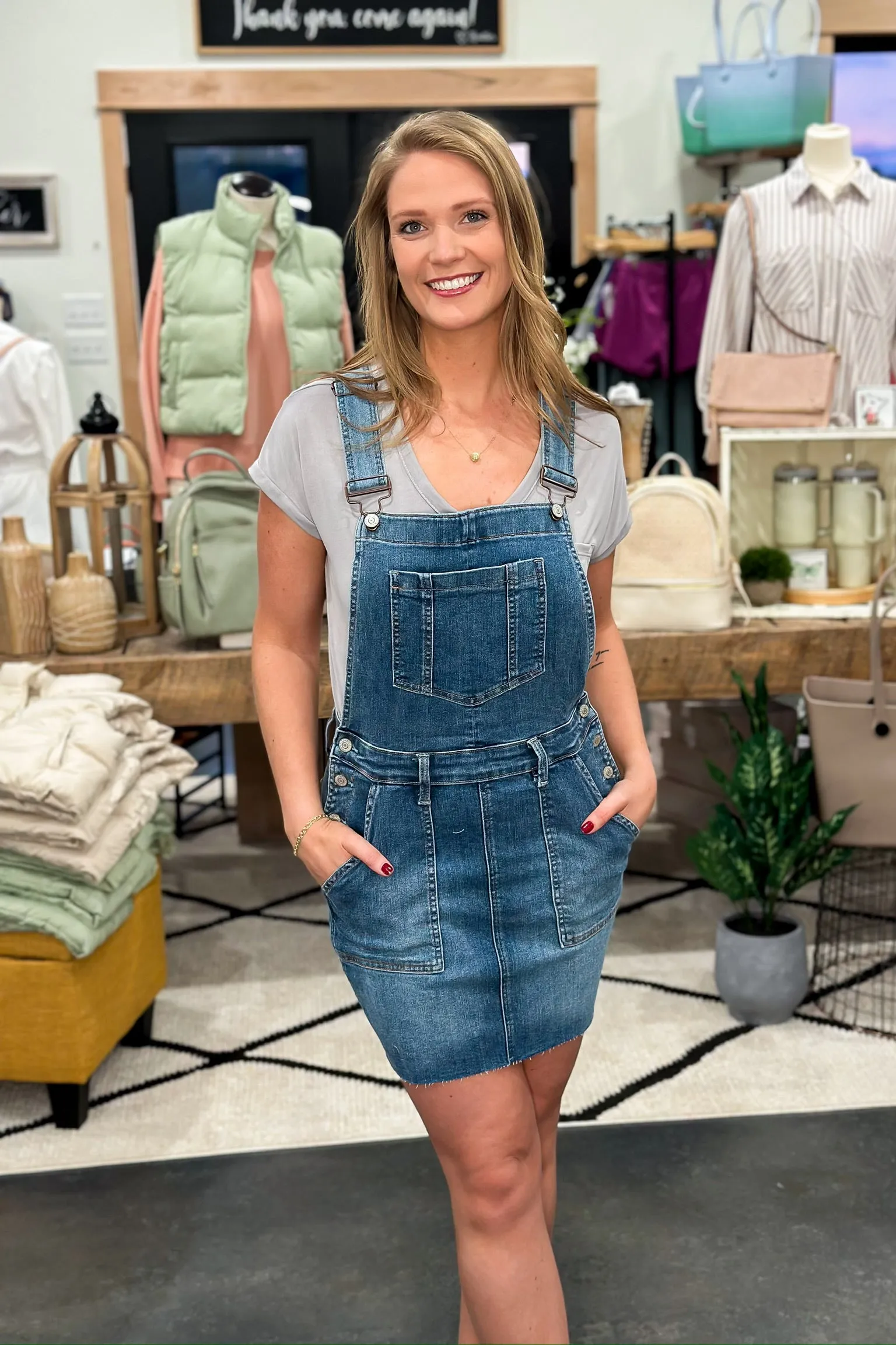 Judy Blue Overall Skirt