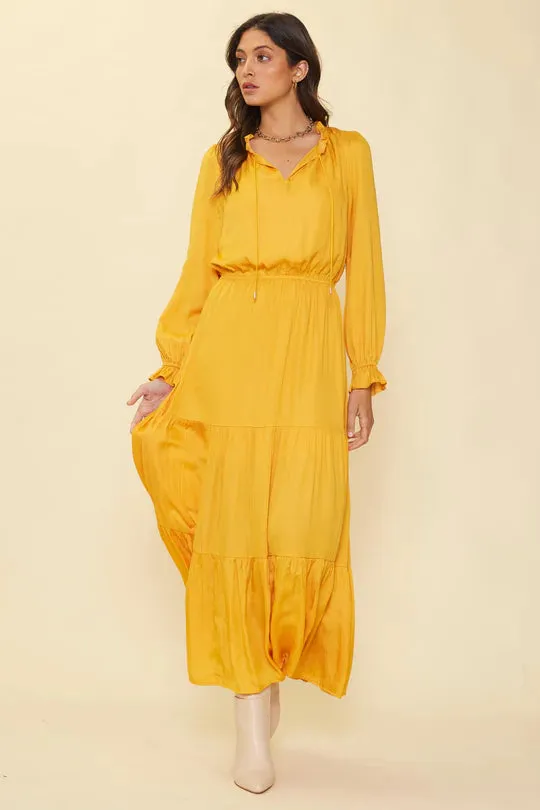 Left In The Dust Maxi - Marigold