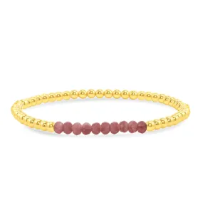 LeMel City Stretch Bracelet | Pink