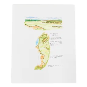 Leven Golf Course Print by Thad Layton