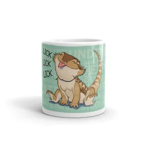 Lick, Lick, Lick Silly Bearded Dragon Mug