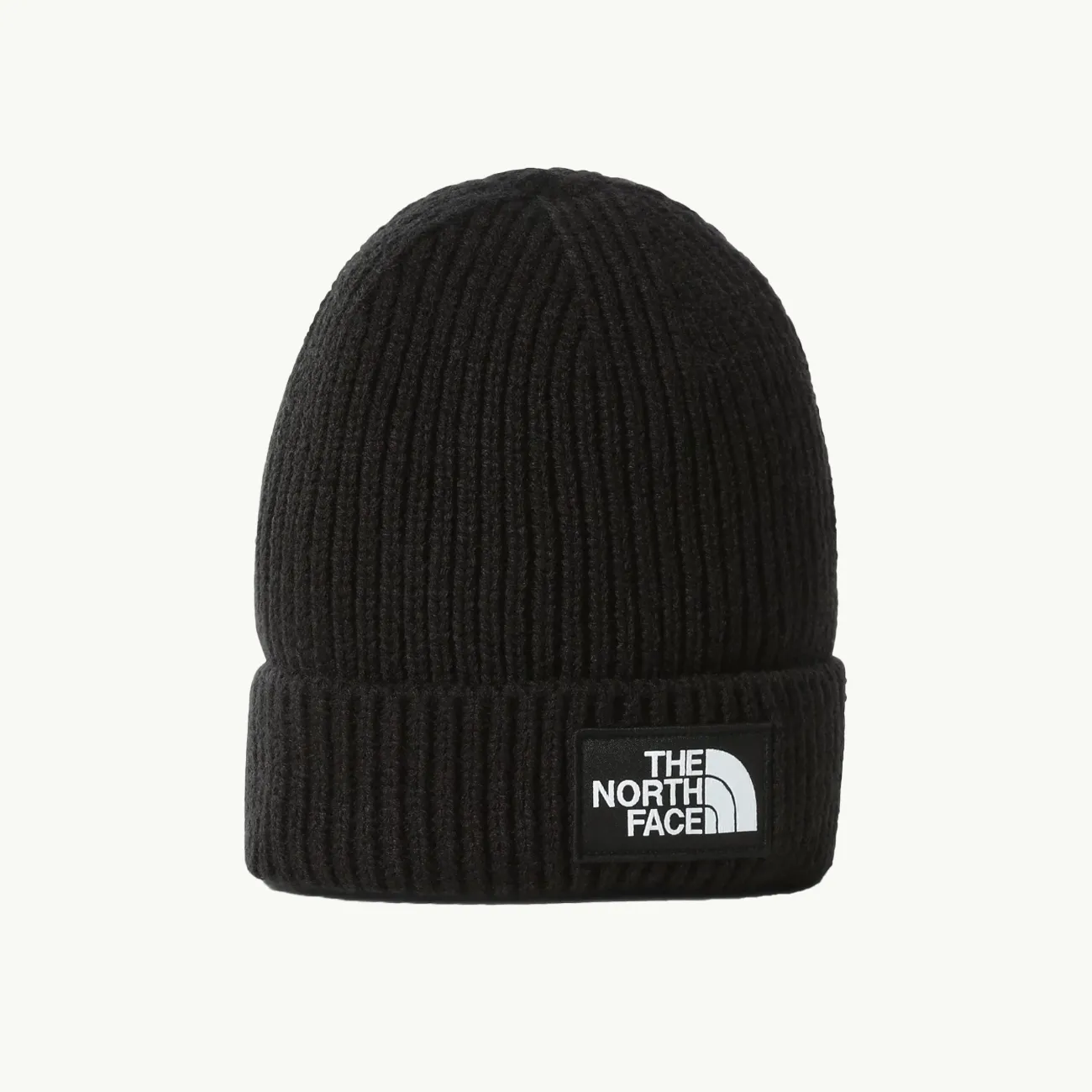 Logo Box Cuffed Beanie - TNF Black