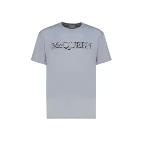 Maglietta con logo ALEXANDER MCQUEEN