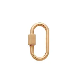 Marla Aaron 14k Rose Gold Medium Lock