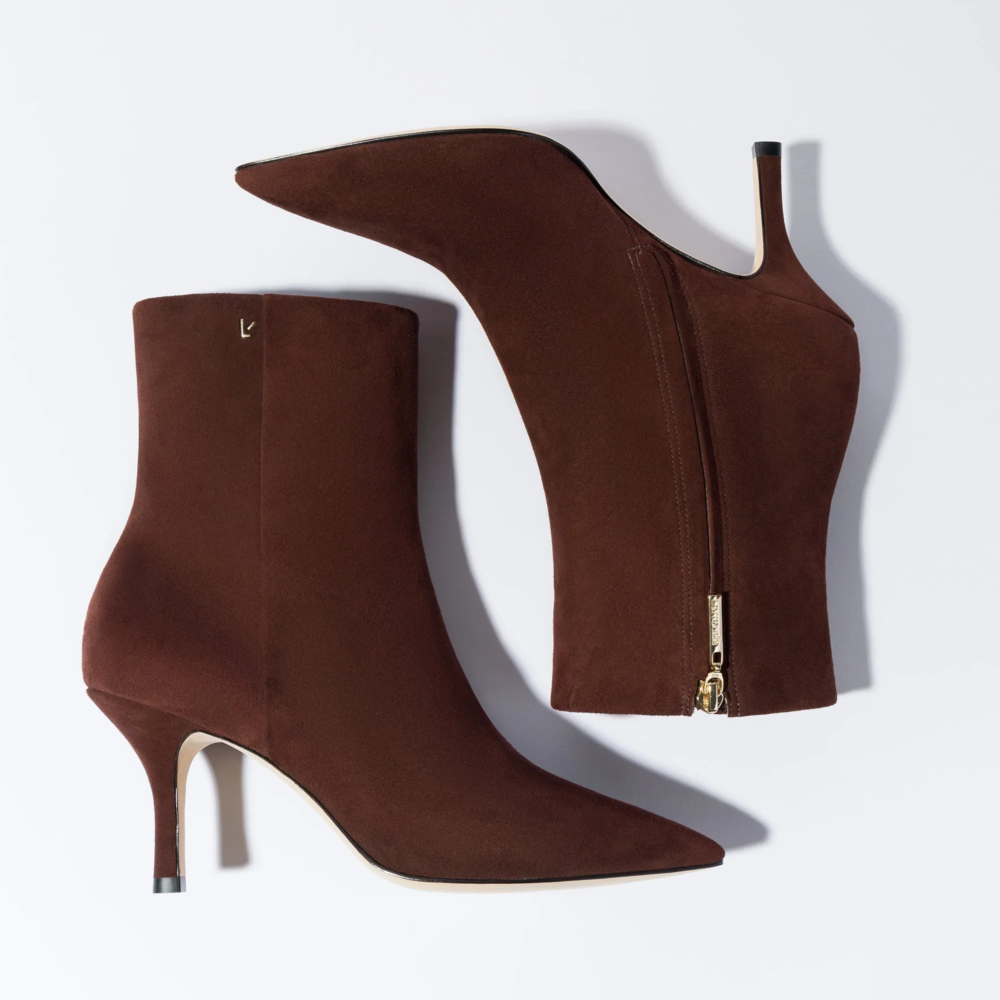 Mini Kate Boot In Brown Suede