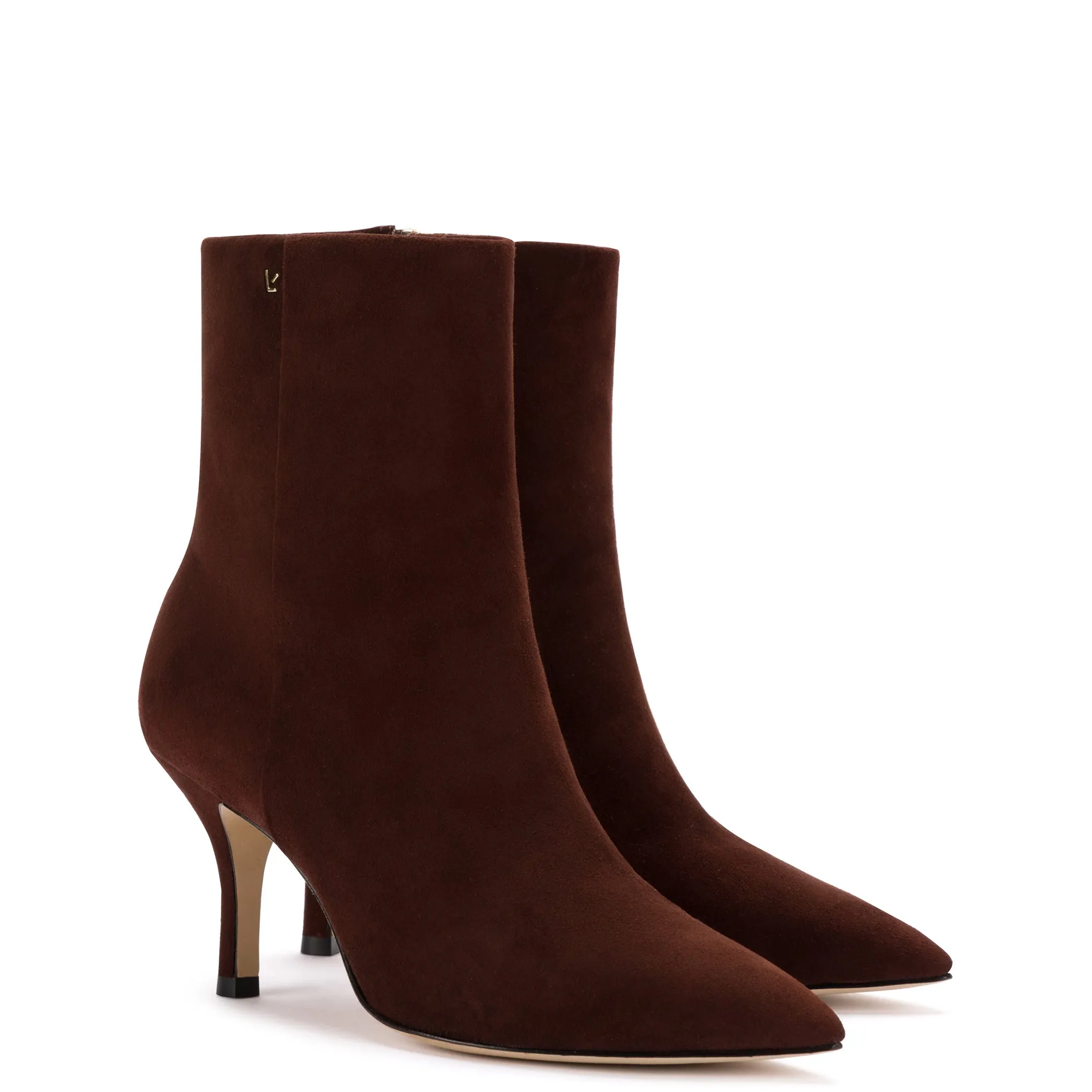 Mini Kate Boot In Brown Suede