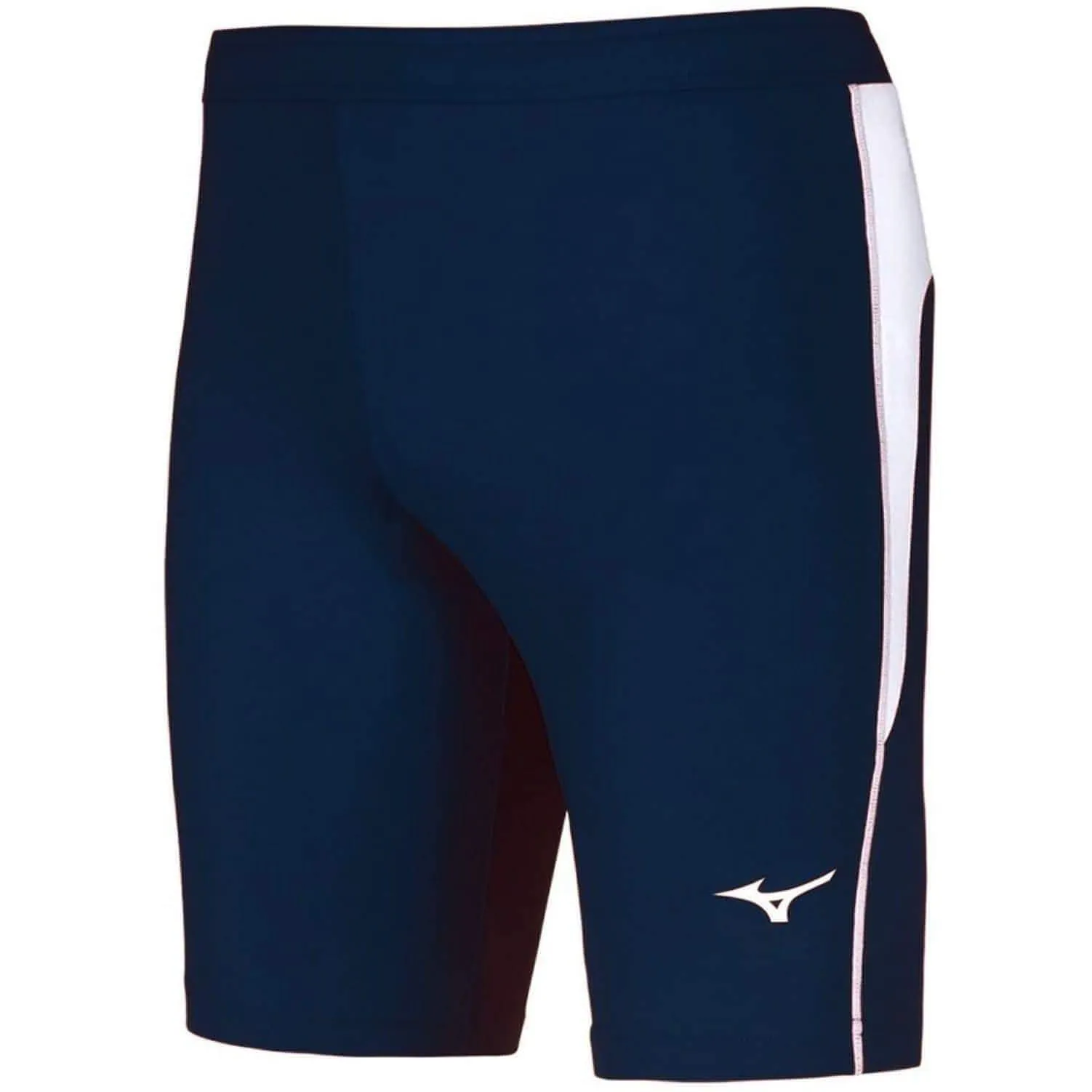 Mizuno Core Mens Short Running Tights - Blue