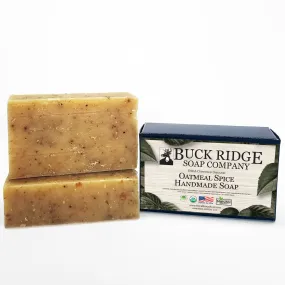 Oatmeal Spice Handmade Soap - USDA Certified Organic