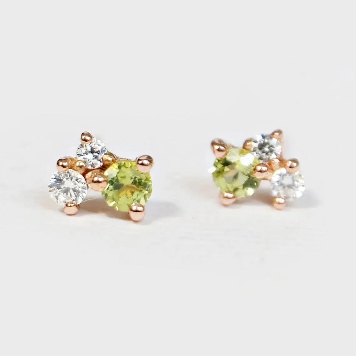 Peridot Earrings Olivia