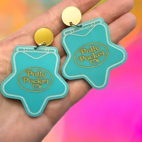 Polly Pocket Star Dangle Earrings