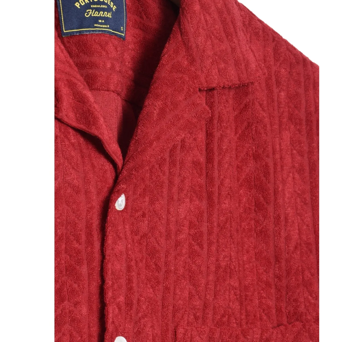 Portuguese Flannel Beach Club red