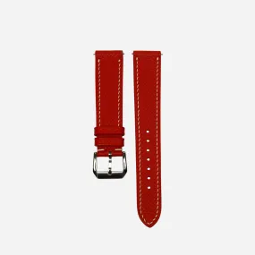 Red Epsom Calf Leather