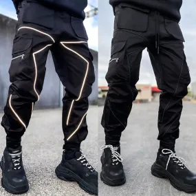 Reflective Cargo Joggers