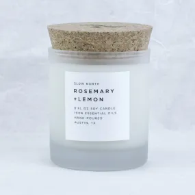 Rosemary   Lemon Candle