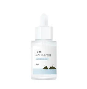 Round Lab Dokdo Moisturizing Ampoule 30ml Dry Skincare Moisture Balance pH Low molecular Hyaluronic Acid