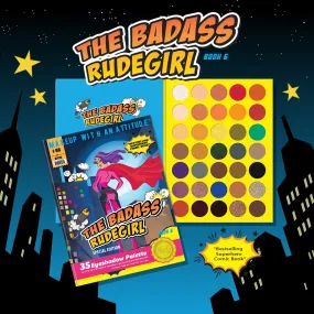 RUDE The Badass Rudegirl Paleta de Sombras 35 Tonos