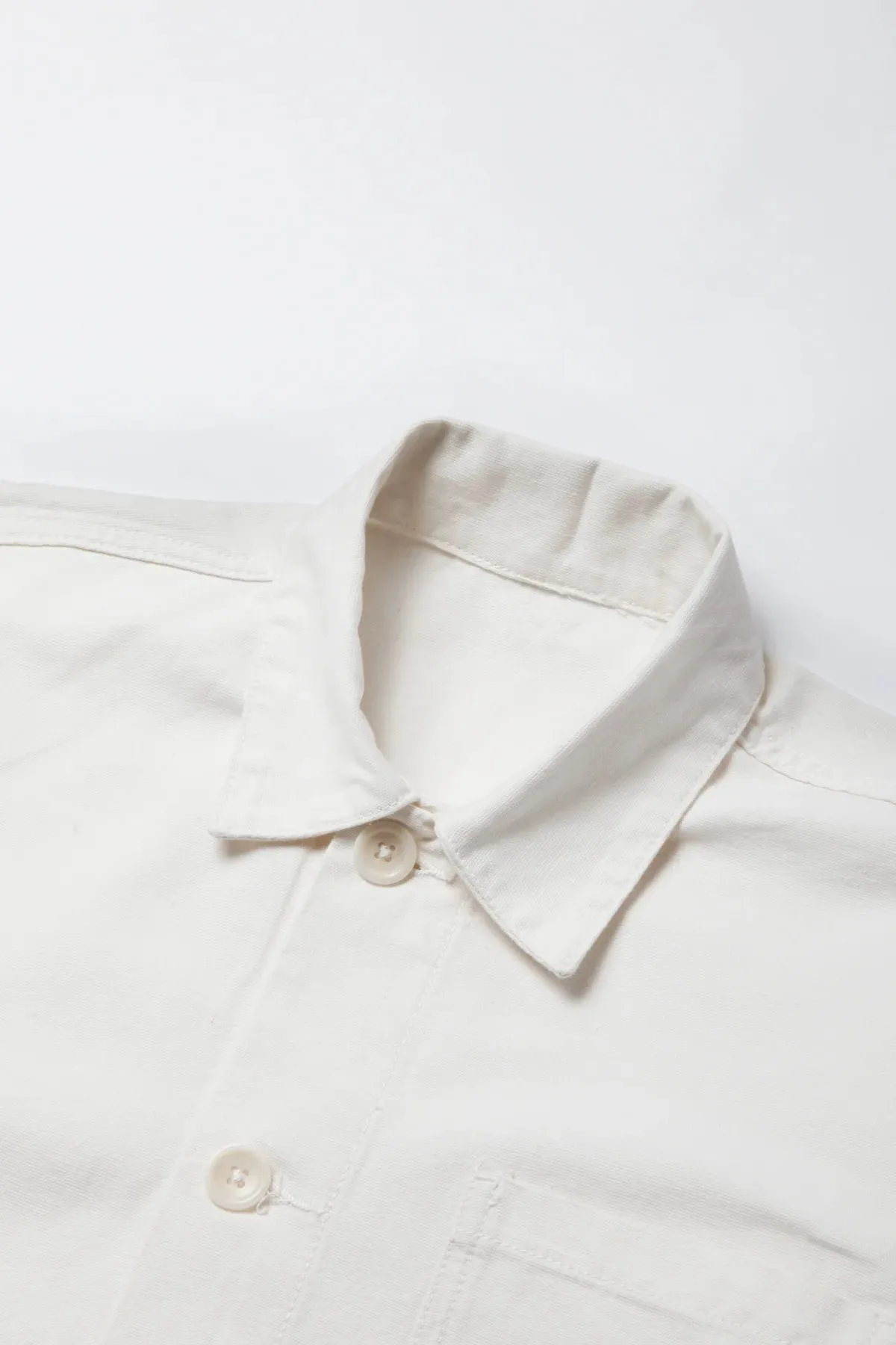 Service Works Off White Canvas Coverall Jacket