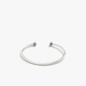 Sterling Silver Knot Cuff