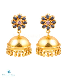 The Swaroopa Silver Kemp Jhumkas