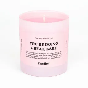 You're Doing Great Candle